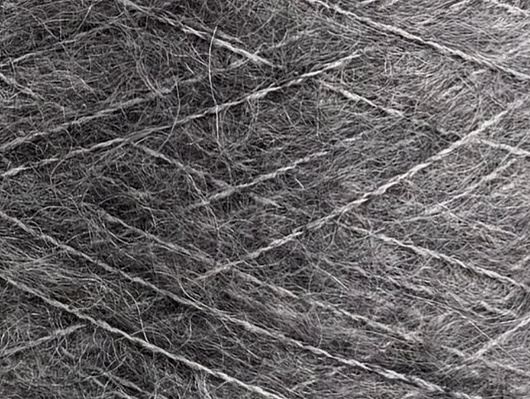 Sesia Eiffel – Fil Kid Mohair et Soie Mulberry 300m/100g Gris 8923